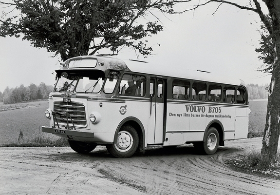 Pictures of Volvo B705 1958–64