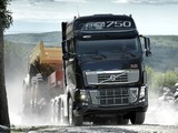 Volvo FH16 750 8x4 2011–12 wallpapers