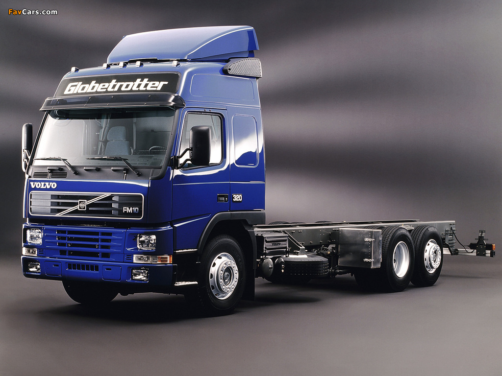 Volvo FM10 Globetrotter 6x2 1998–2003 wallpapers (1024 x 768)