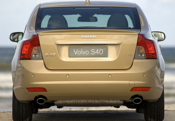 Photos of Volvo S40 T5 ZA-spec 2007–09