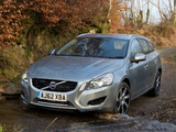 Volvo V60 D6 Plug-In Hybrid UK-spec 2012–13 images