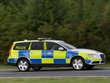 Volvo V70 Police Car 2007–09 wallpapers