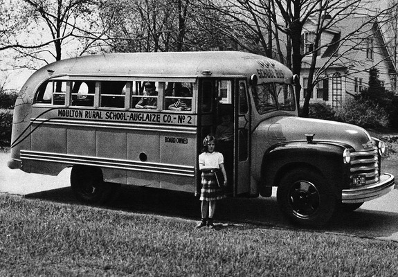Chevrolet 4500 School Bus by Wayne (RL-4502) 1948 wallpapers