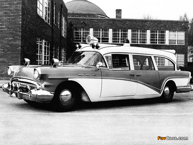 Buick Century Ambulance by Weller 1957 wallpapers (640 x 480)