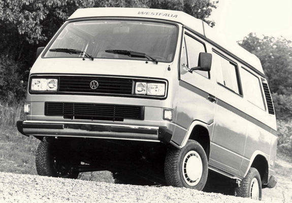 Photos of Volkswagen T3 Vanagon Camper Syncro by Westfalia 1987–91