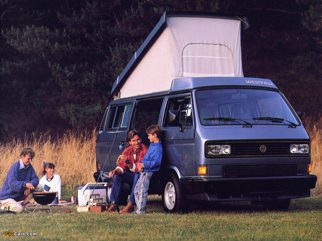 Pictures of Volkswagen T3 Vanagon Camper by Westfalia 1987–91 (1024 x 768)