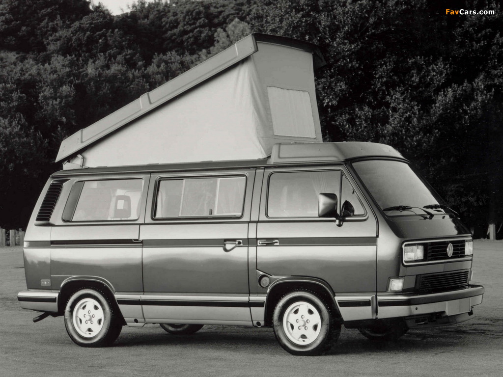 Volkswagen T3 Vanagon Camper by Westfalia 1987–91 photos (1024 x 768)