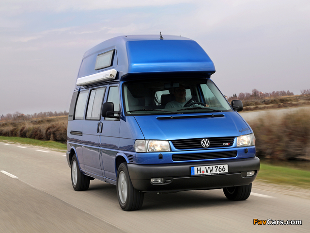 Photos of Volkswagen T4 California High Roof by Westfalia 1996–2003 (640 x 480)