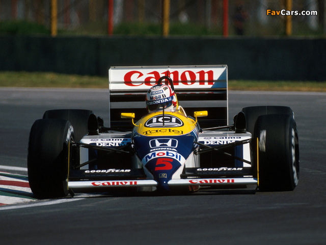 Pictures of Williams FW11B 1987 (640 x 480)