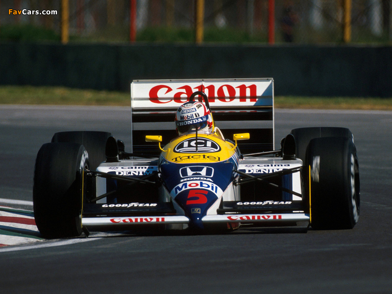 Pictures of Williams FW11B 1987 (800 x 600)