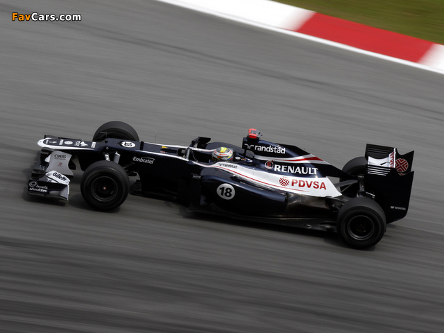 Pictures of Williams FW34 2012 (640 x 480)