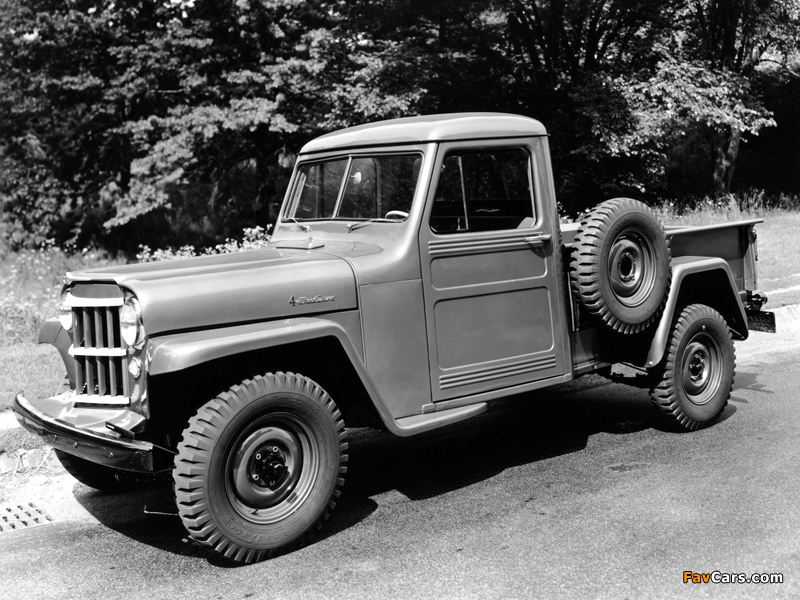 Photos of Willys Jeep Truck 1947–65 (800 x 600)