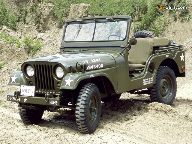 Willys M38 A1 Jeep 1952–57 wallpapers (640 x 480)