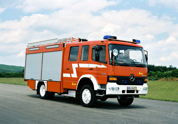 Ziegler Mercedes-Benz Atego 1225 TLF 16/25 Feuerwehr 1998–2005 wallpapers